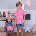 Camisa vichy fresa