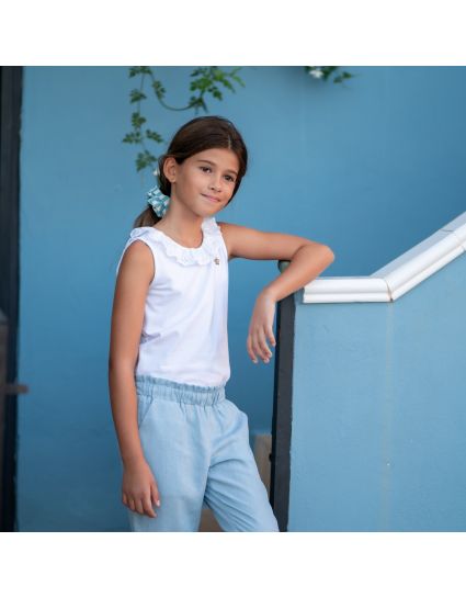 PANTALÓN NIÑA DENIM SOFT