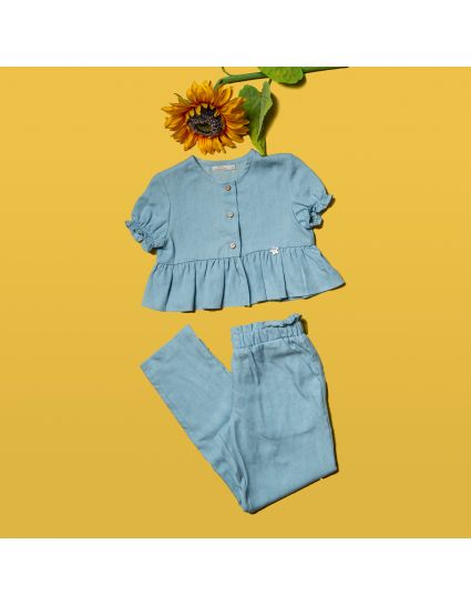 PANTALÓN NIÑA DENIM SOFT