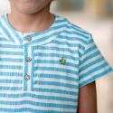 CAMISA RAYAS AZÚL